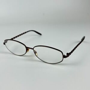 Splendor Sp 509 Women's Eyeglasses Frame Rose Gold Metal Full Rim‎ 53-16-135 mm